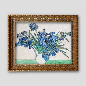 Irises Wall Art Van Gogh Wall Art Vintage Wall Art - Etsy