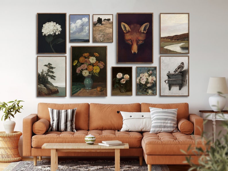 Vintage Gallery Wall Gallery Wall Set Farmhouse Wall Decor - Etsy