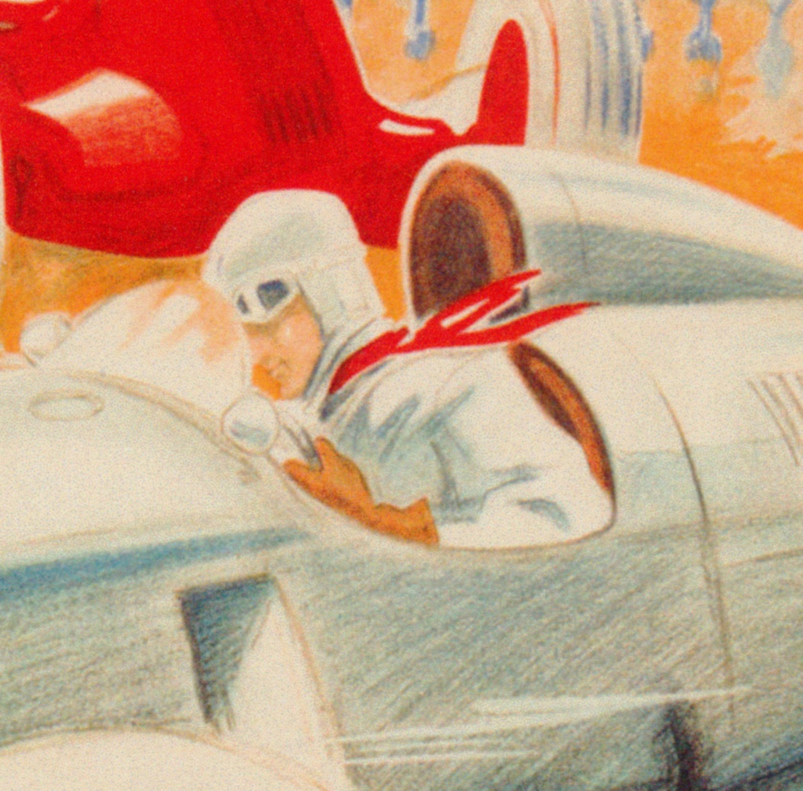 Monaco Grand Prix Automobile Race Car Retro PRINTABLE Art - Etsy