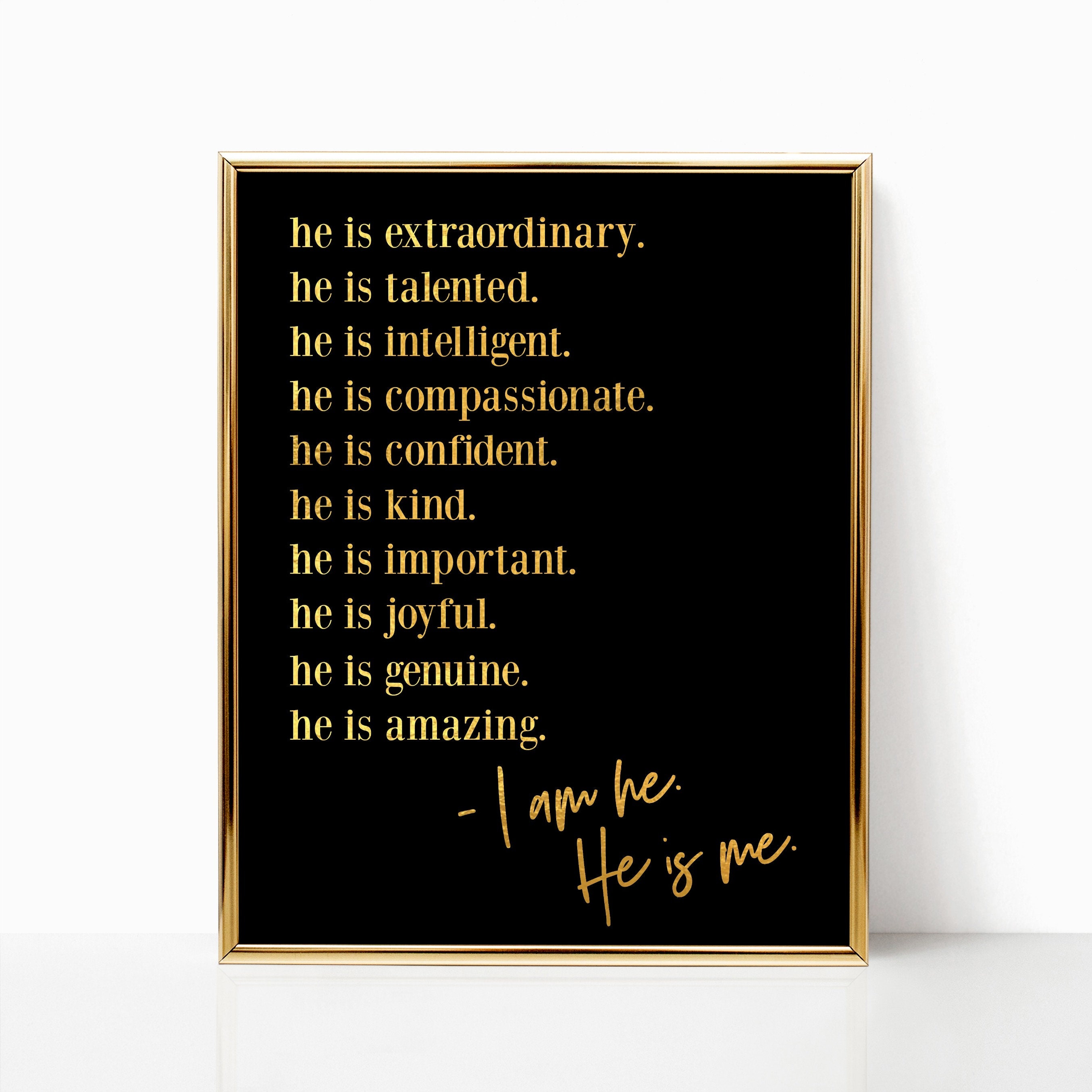 Quotes About Black Excellence Black Boy Joy Black Excellence Wall Art Self Love | Etsy Italia