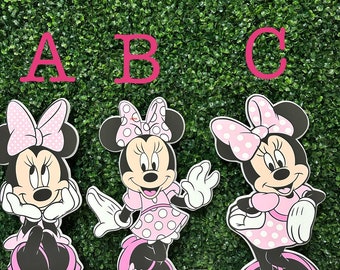 Mouse stands, mouse  standees/  mouse standee  party props  Mouse Stand up- mouse cutouts