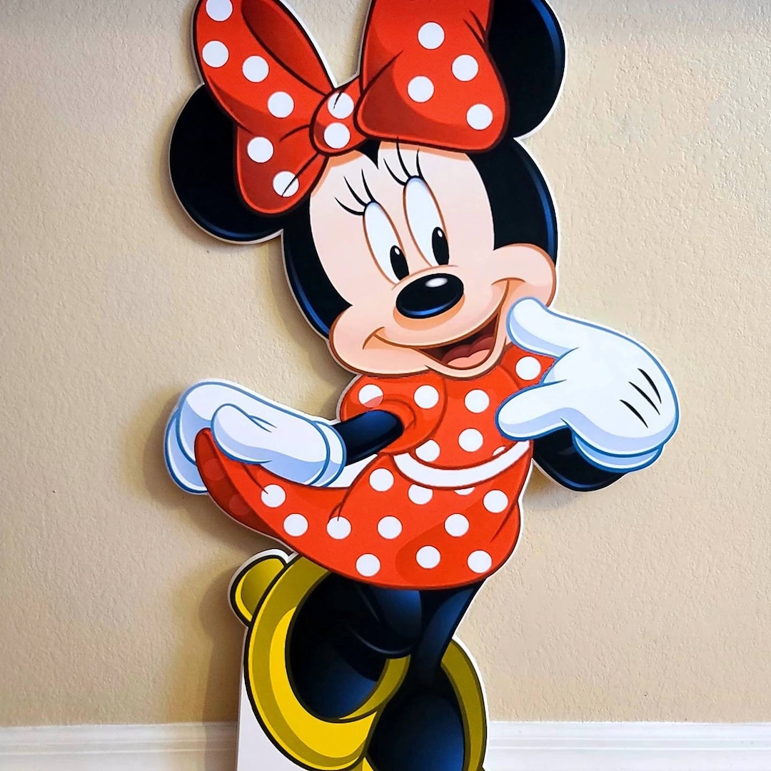 Red Mouse Standee- Mouse Red Dress Stan/ Red Mouse Standee - Mouse ...