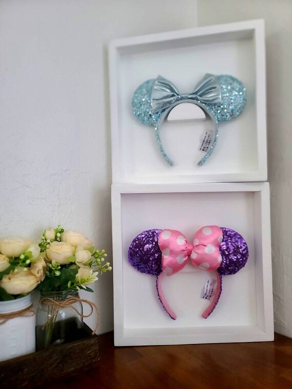 写真たて　Disney Parks Minnie Bow Frame Disney Parks Minnie Bows Icon Round Picture Photo Frame New