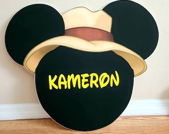 Safari party cutout/ mouse safari/ safari party/ safari decorations/safari birthday/safari