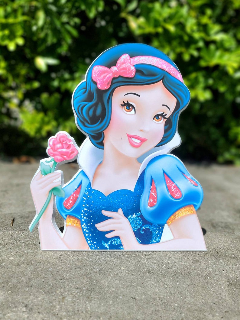 Princess Table Top Decor/ Princess Centerpieces, Princess of the Ice ...