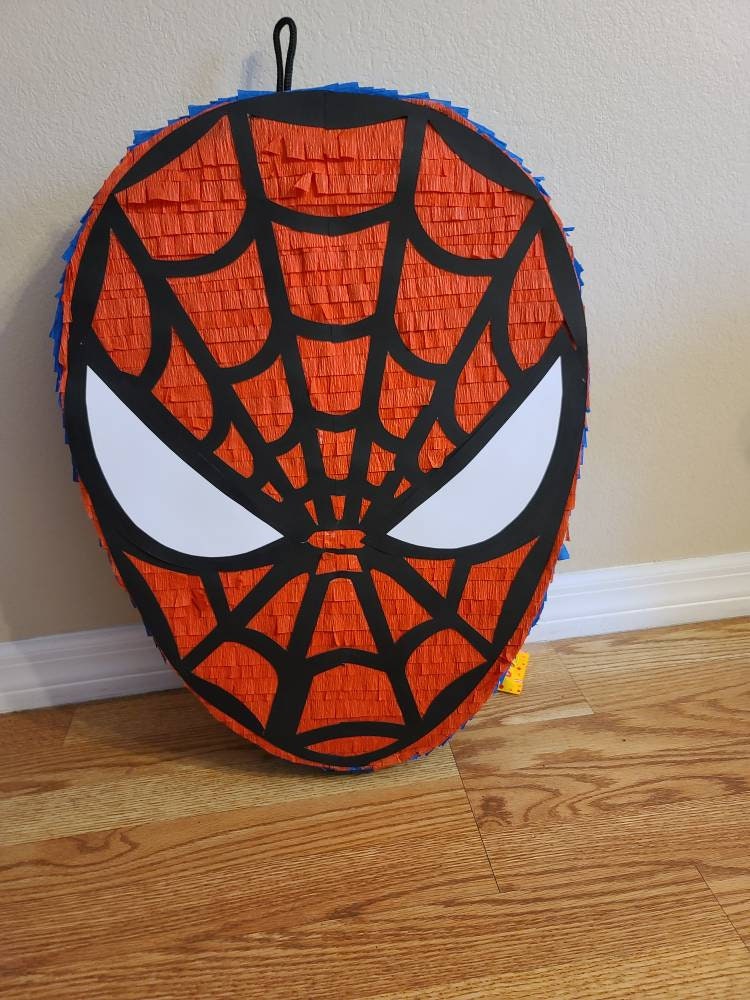 mundo pepe PINATA SPIDERMAN - Piñata Hand Crafted 26x26x12[Holds 2-3 Lb.  Of Candy][for Any Ocasion] - Home - Crafts & Hobbies - Party Supplies -  Party Decorations & Favors