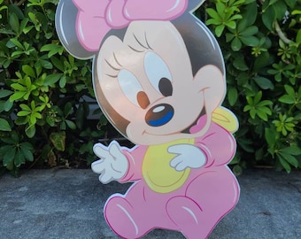 Baby mouse cutouts/ baby props,  mouse baby standee -baby mouse stand up - mouse baby props decorations