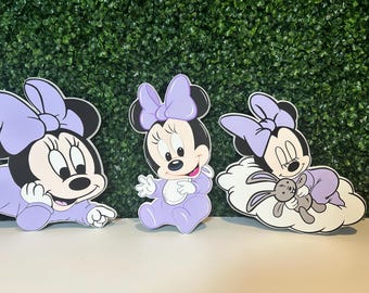 Baby mouse cutouts/ baby props,  mouse baby standee -baby mouse stand up - mouse baby props decorations