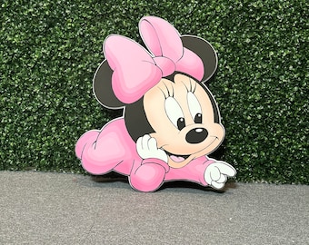 Baby mouse cutouts/ baby props,  mouse baby standee -baby mouse stand up - mouse baby props decorations