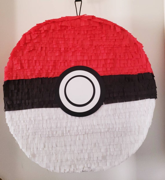 Pokemon Pinata Pokeball Pinata Pokemon Party Pokemon Etsy