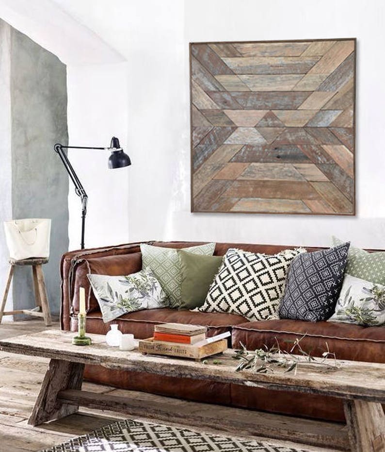 Estrella Nativa Arte De Pared De Madera Decoracion De Etsy