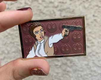 Leia The Slayer Enamel Pin