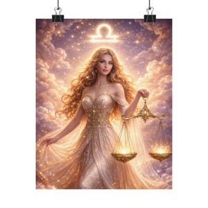 Vågen stjärnteckenkonst Poster | Matt Vågen Vertikal Poster