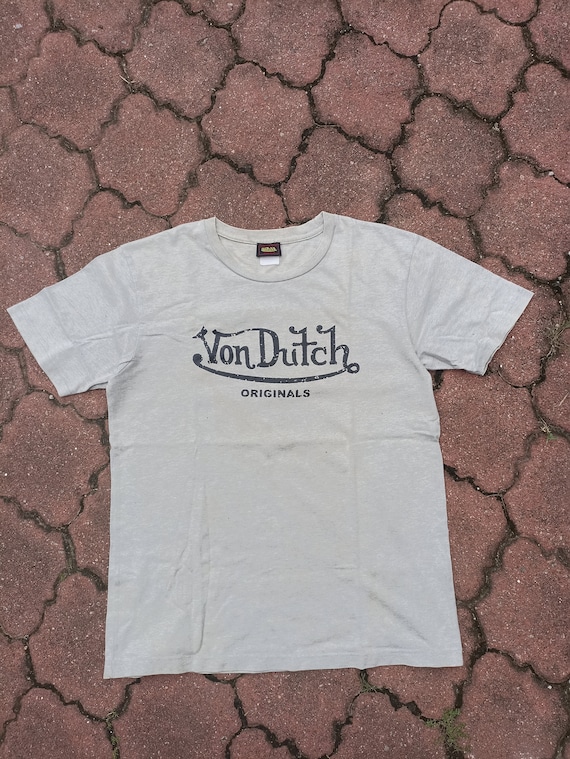 Vintage Von Dutch T Shirt Spell Out - Etsy
