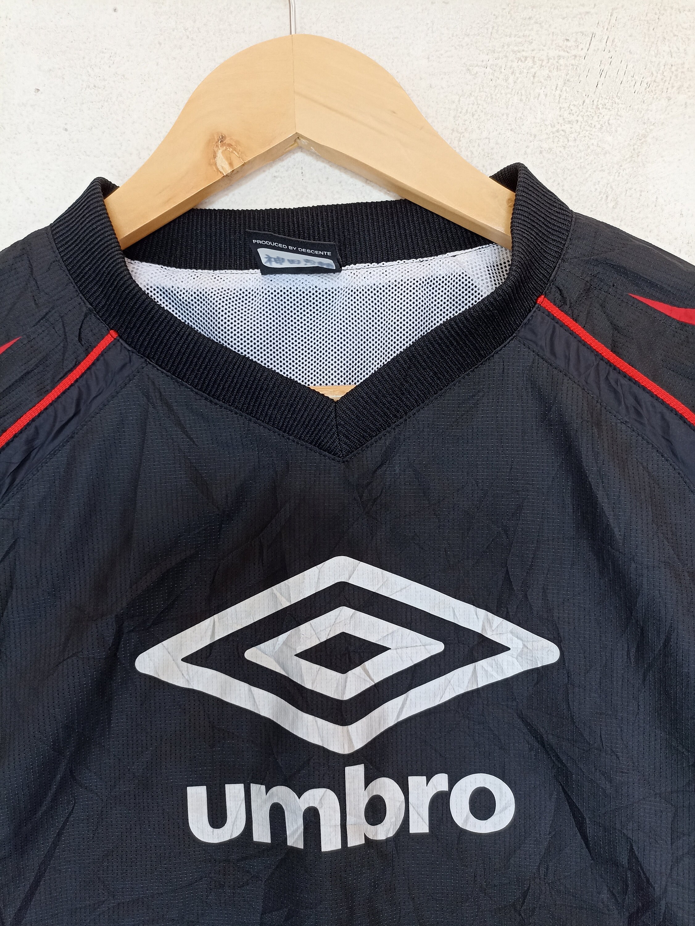 Vintage Umbro Sweater Big Logo Nylon Sweater Medium Size - Etsy