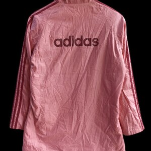 Adidas originals stadium coat in red clearance