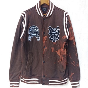 Vintage Stussy Varsity Jacket - Etsy