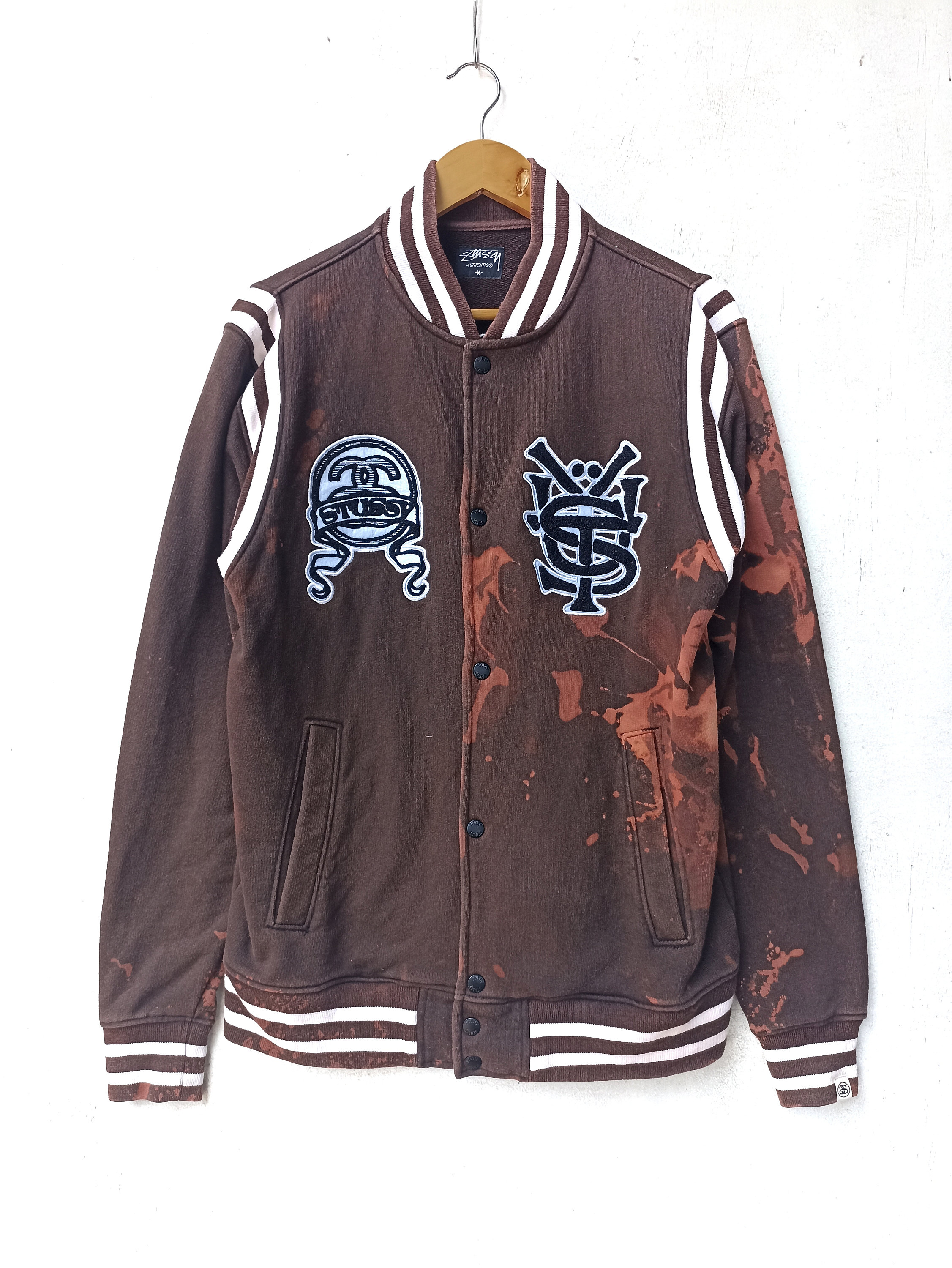 Vintage Stussy Varsity Jacket - Etsy