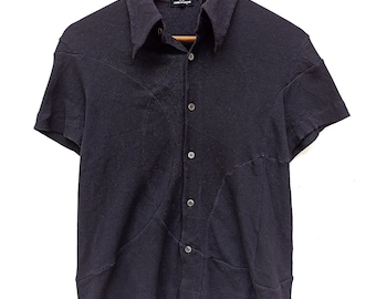 Vintage 2003 Comme des Garcons tricot shirt patch work design Comme des Garcons homme