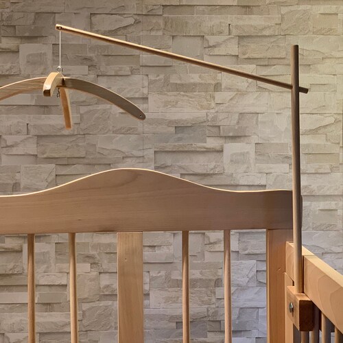 Cot Mobile Hanger Baby Mobile Hanger Crib Wooden Mobile Etsy UK