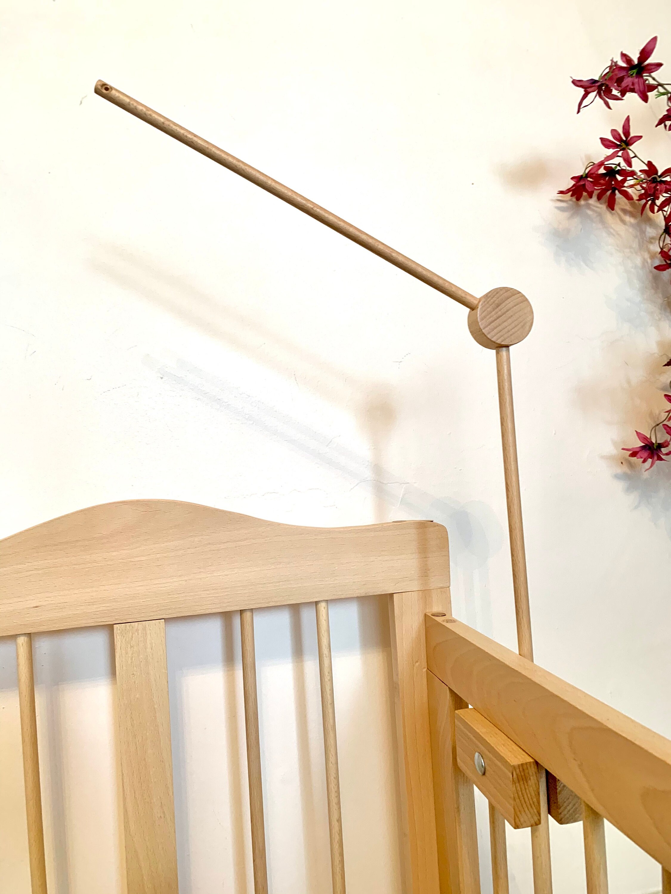 Cot Mobile Hanger Baby Mobile Hanger Crib Wooden Mobile Etsy UK
