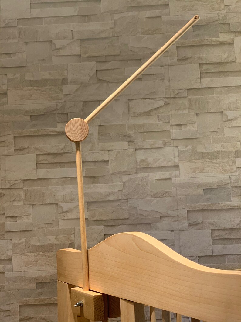 Cot Mobile Hanger Baby Mobile Hanger Crib Wooden Mobile Etsy