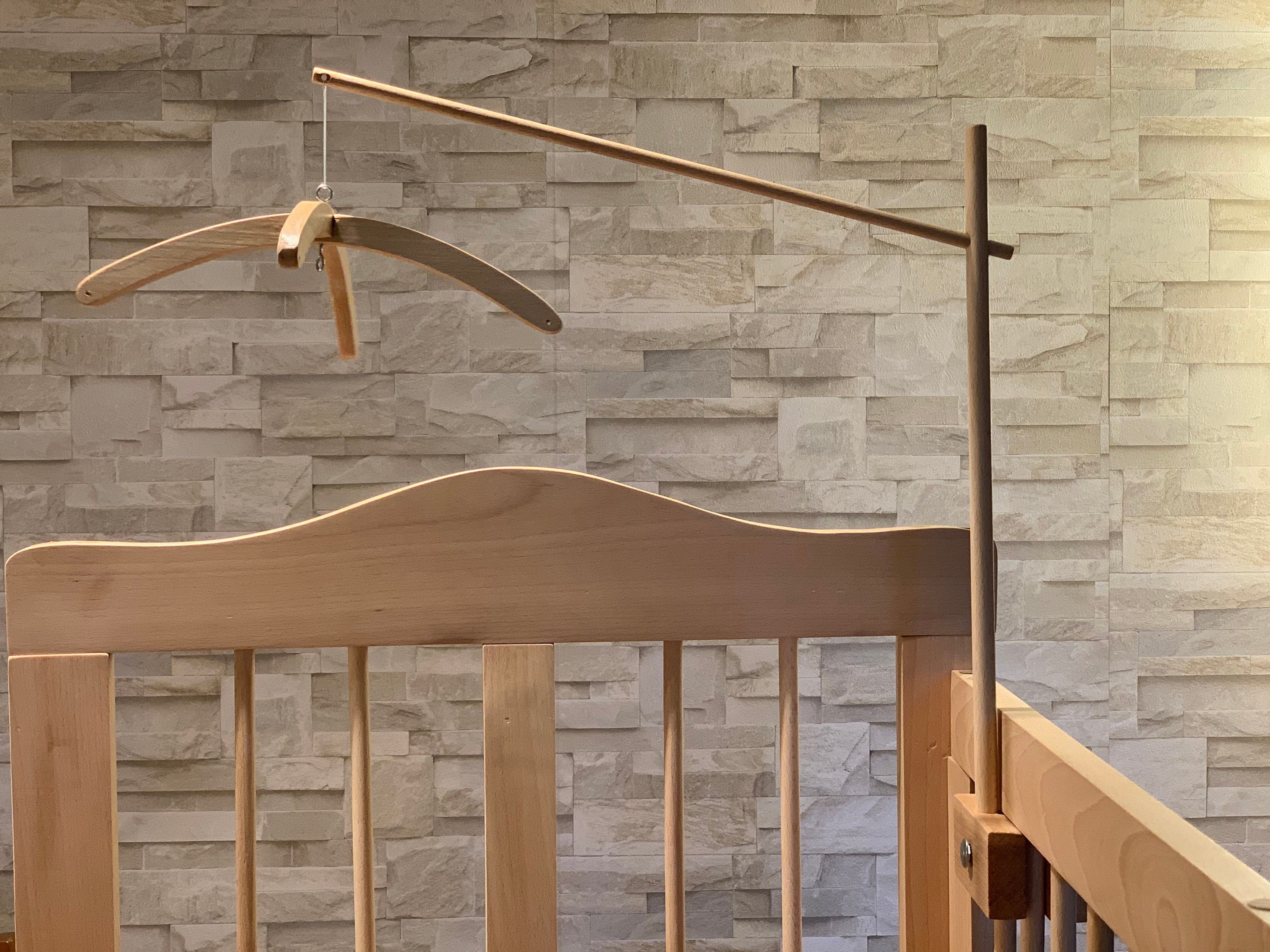 Cot Mobile Hanger Baby Mobile Hanger Crib Wooden Mobile Etsy UK