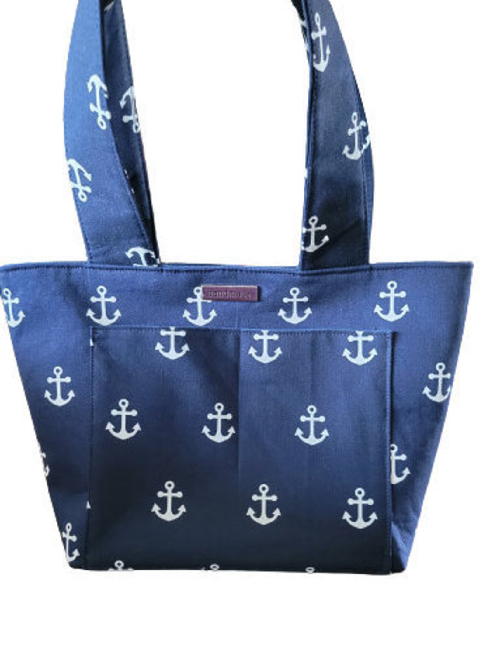Women's Blue Nautical Mini Handbag Nautical Anchor Etsy UK