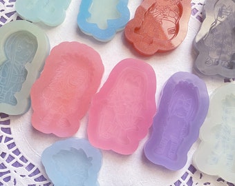 Ninja anime silicone resin molds
