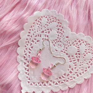 Pink Pacifier Earrings