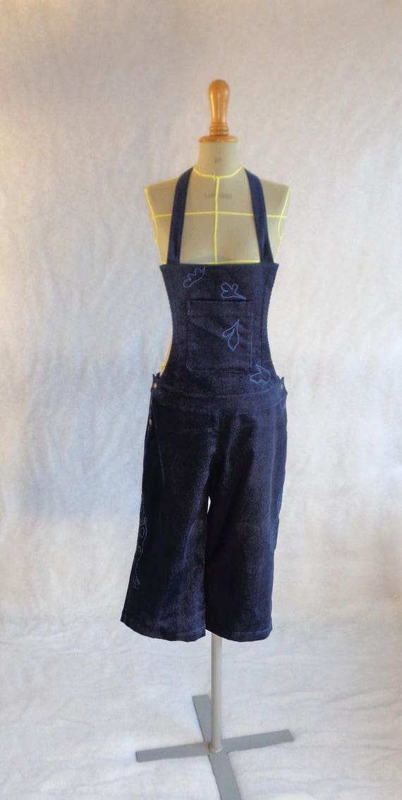 corduroy overalls shorts