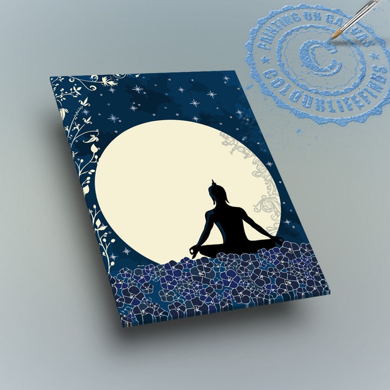 Buddha Paint by Number Kit/ Buddha Art/ Buddha Wall Art/ Etsy