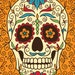 Sugar Skull Paint by Number/ Paint Yourself/ Wall Art/ Halloween Decor ...