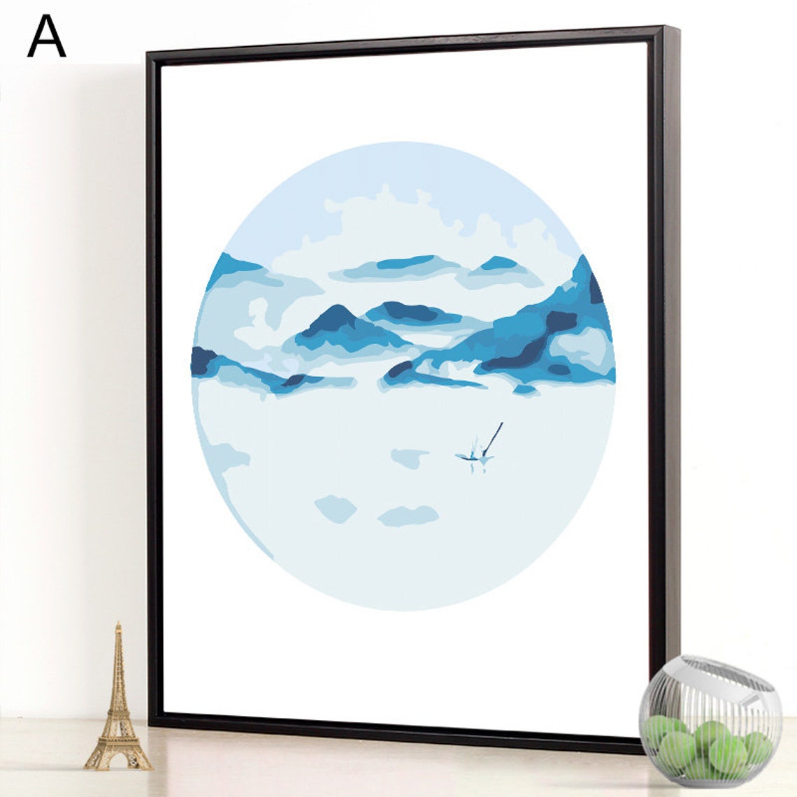 Paint by Number Kit Chinese Art Painting Easy Paint by Etsy