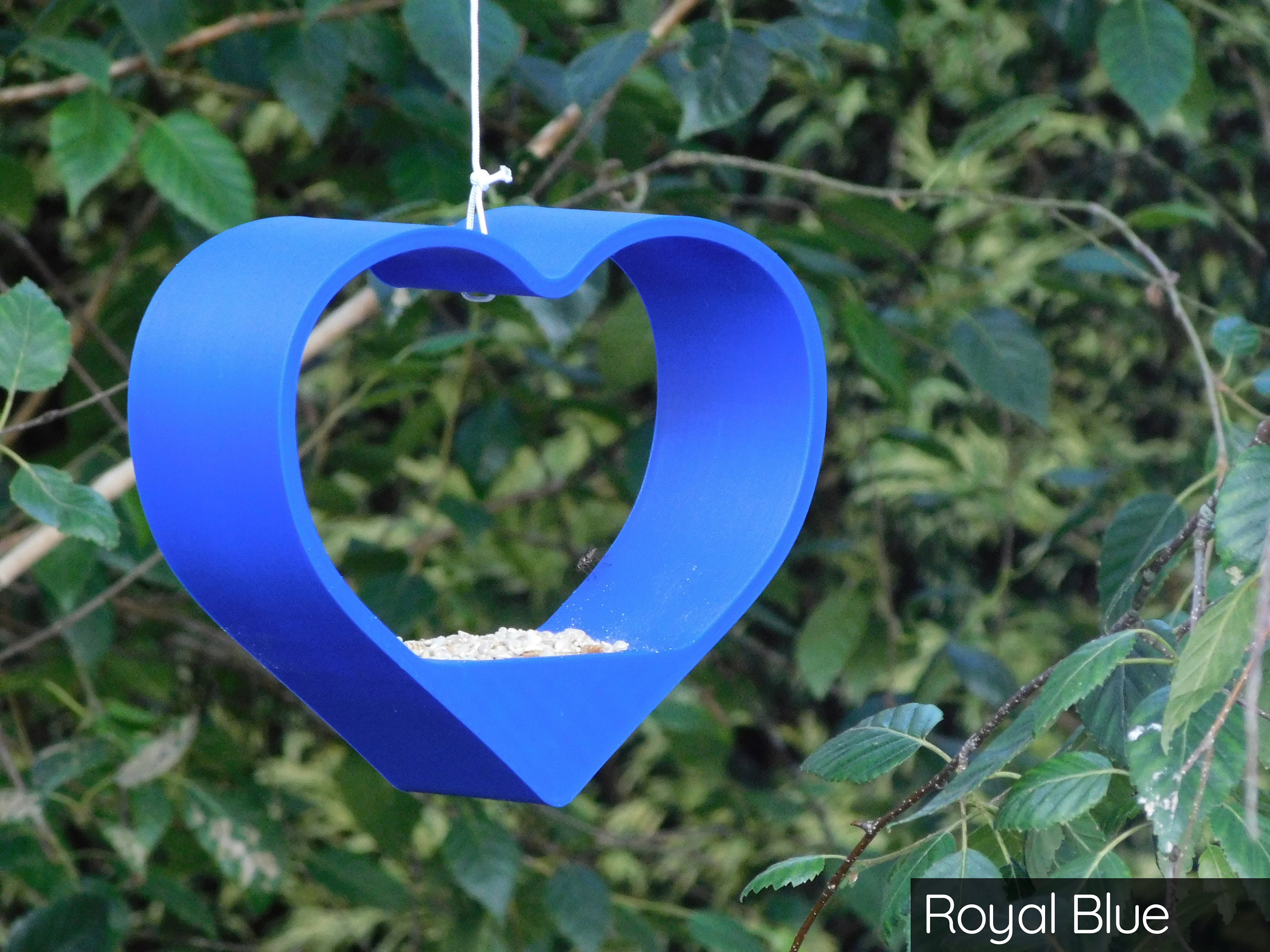 Heart Bird Feeder Personalisable Etsy UK