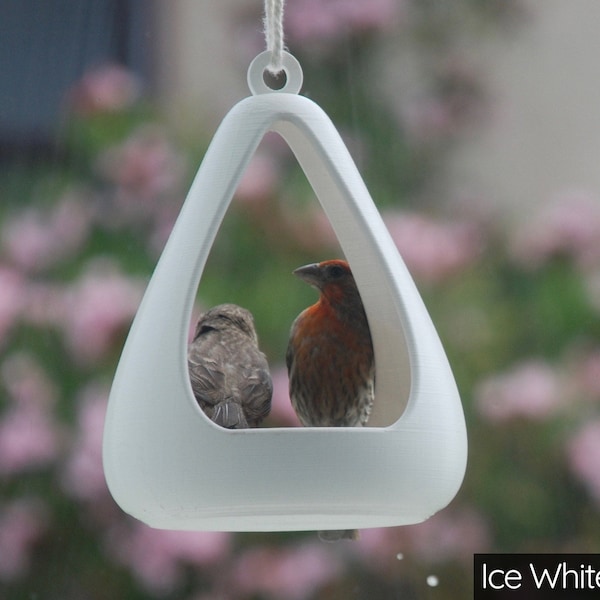 Mangeoire pour oiseaux en forme de poire