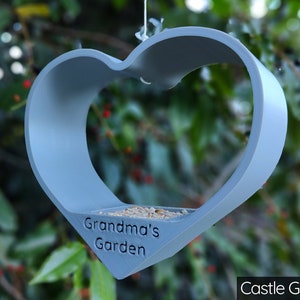 Heart Bird Feeder - Personalisable