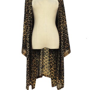 SHU-SHI Women's Floral Kimono Cardigan – Lightweight Beach Cover Up & Open Front Robe, One Size