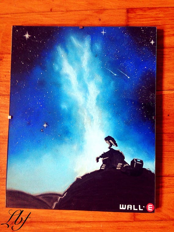 Dessinillustration Pastel Sec Wall E Disney