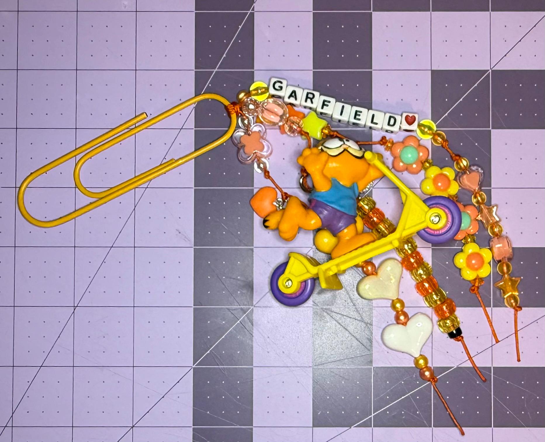 Orange Cat Junk Journal Clip