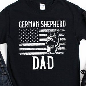 Pastor alemán / Camisa / GSD / Papá pastor alemán / Regalo de pastor / Camisa K-9 / Camiseta unisex de manga corta