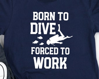 Chemise de plongée sous-marine / Scuba Diver / Cadeau de plongée sous-marine / Plongée / T-shirt unisexe