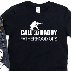 Gamer Dad / Shirt / Video Game Dad Shirt / Call of Daddy / Gamer Dad Gift / Daddy Gaming Shirt
