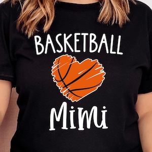 Mimi Basketball Game Day Shirt, Cute Basketball Mimi Gift, Basketball Mimi, Grandma Basketball Gift, Gift For Basketball Mimi
