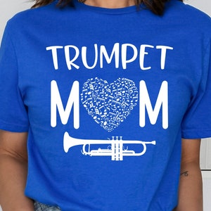 Trumpet Mom Shirt, Marching Band Mom, Band Mom Shirt, Trumpet Player, Halftime Show, School Band Shirt for Mom