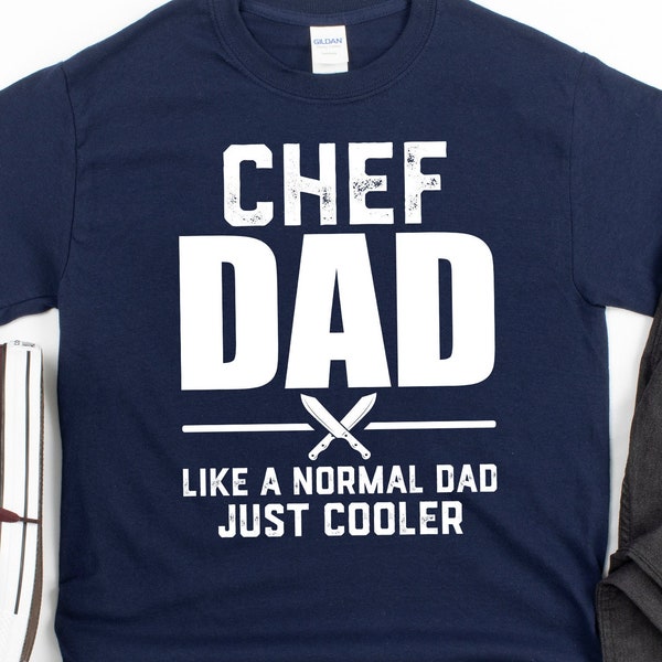 Camisa de chef para hombres, regalo de chef para papá, regalo de papá de cocina, sudadera con capucha, camisa culinaria para hombres, camisa del día del padre del chef, regalo para cocinero