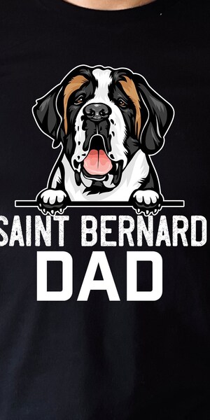 Sweatshirt Saint Bernard Père Noël - Motif Festif Pour Homme, Femme, Enfant, Fan De Chiens Saint Bernard