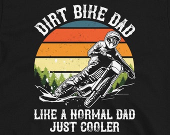 Off Road Motorrad Shirt für Männer, Dirt Bike Papa, lustiges Motocross Geschenk für Papa, MX Vatertagsgeschenk, Hoodie