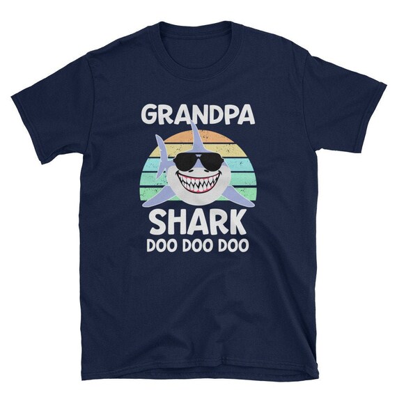 Mens Grandpa Shark Doo Doo Shirt For Matching Family Tshirts Mens Grandpa Shark Doo Doo Shirt For Matching Family Tshirts