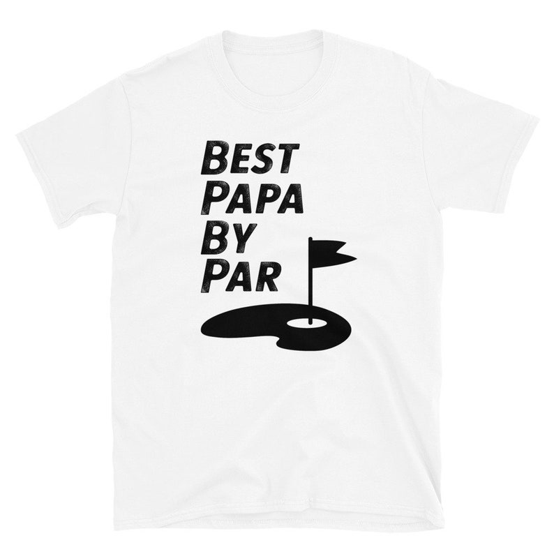 Papa Golf Shirt Best Papa by Par Funny Mens Papa Golf Gift | Etsy